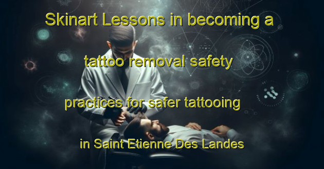 Skinart Lessons in becoming a tattoo removal safety practices for safer tattooing in Saint Etienne Des Landes area | RemovalTraining | RemovalClasses | SkinartTraining-France